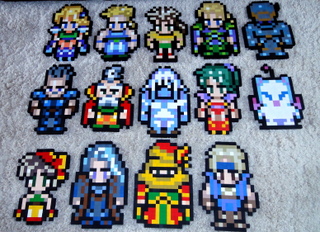 Main cast of FF6