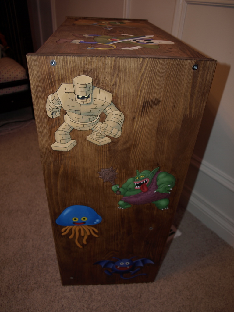 Side of Dresser