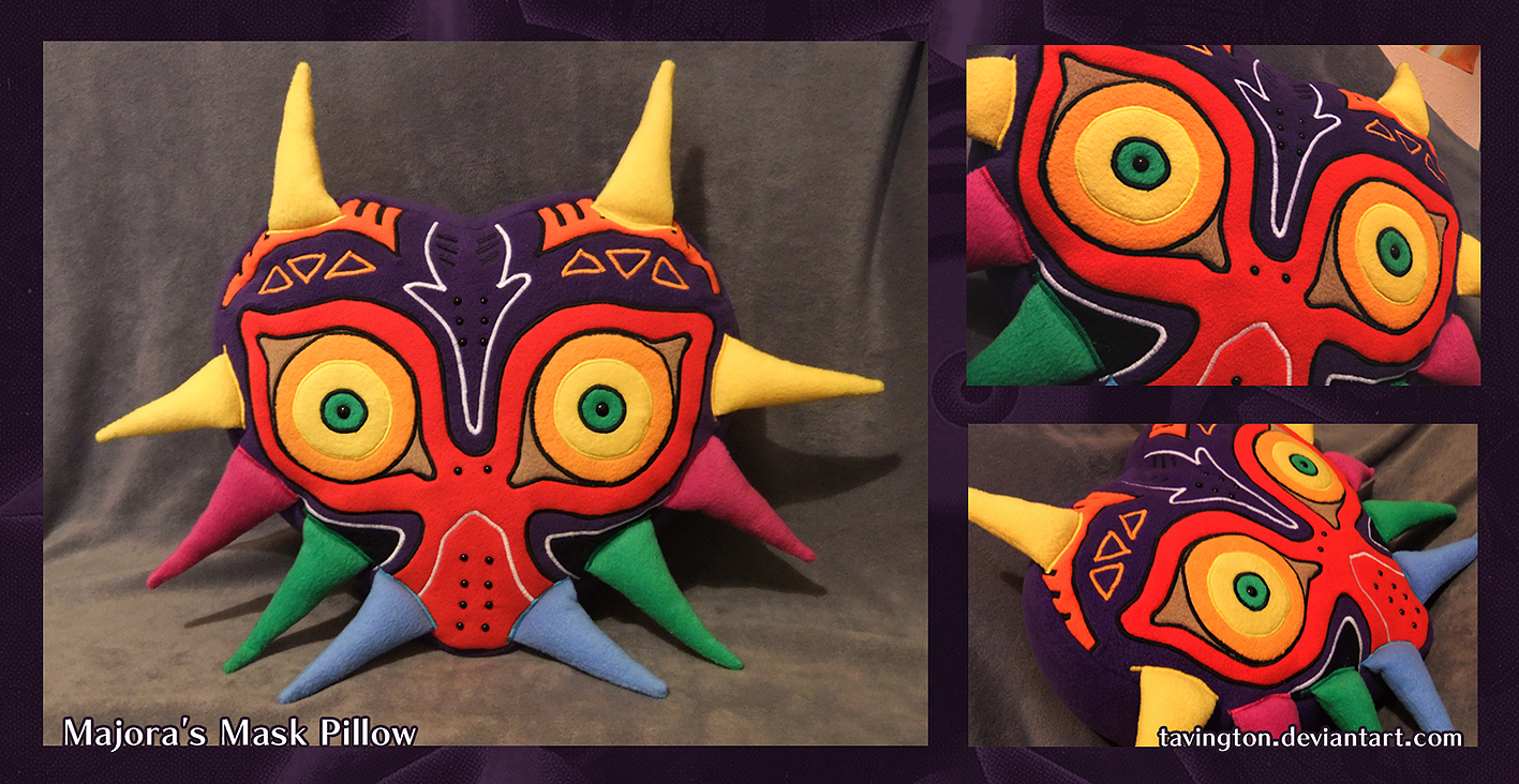 Majoras Mask pillow.png