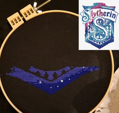 Night Sky Slytherin crest - 1144 stitches.jpg