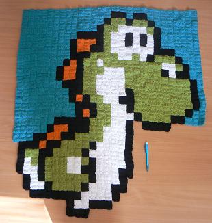 Yoshi Blanket WIP5.JPG