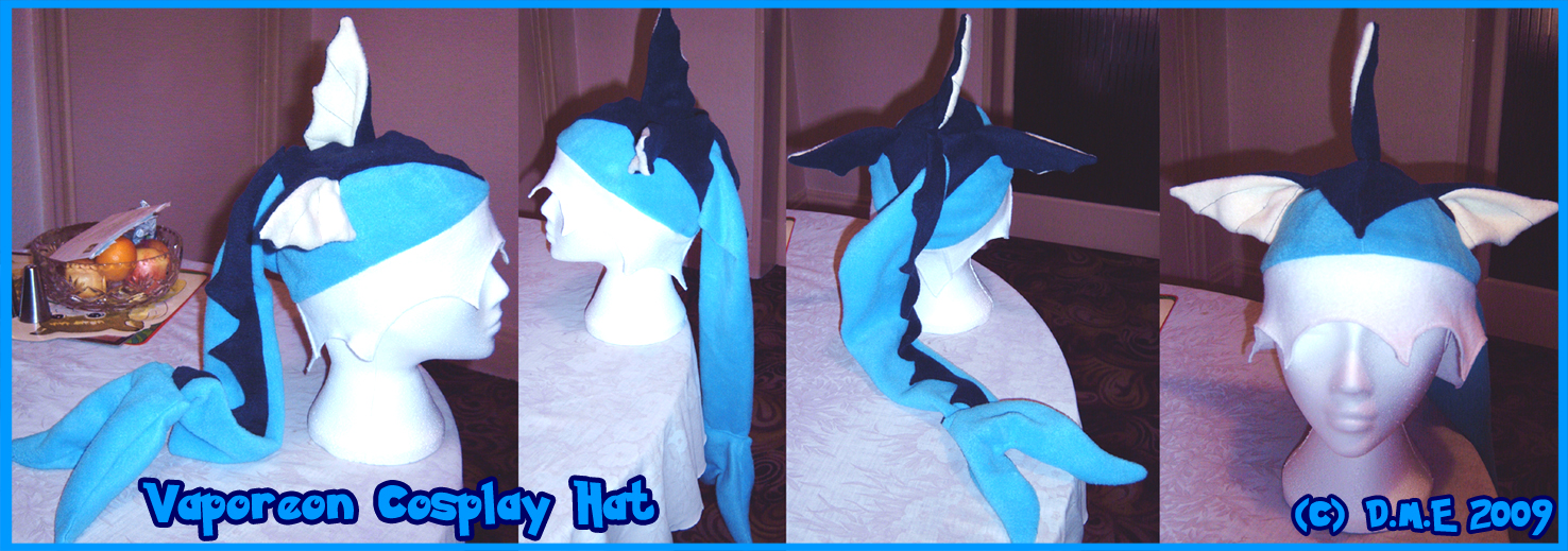 Vaporeon cosplay hat