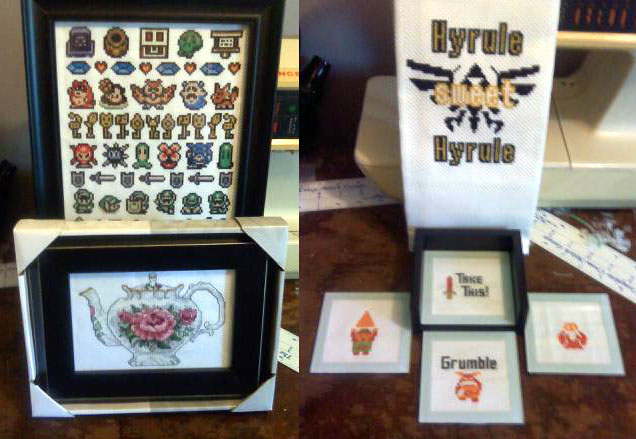 Both group shots smooshed together!