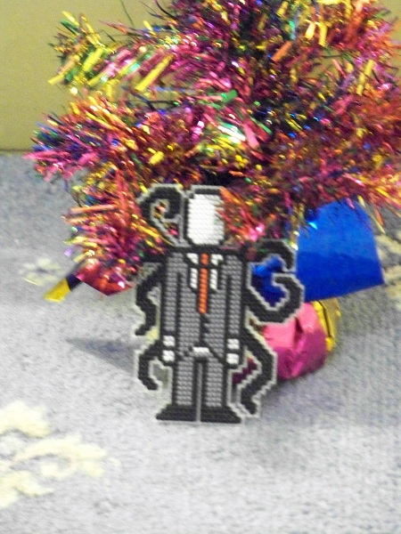 Slendy getting festive.
