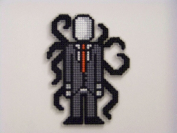Slender Man's front