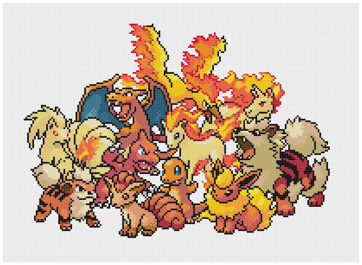 Preview image - any artifacts here are from the preview generation and not in the pattern itself