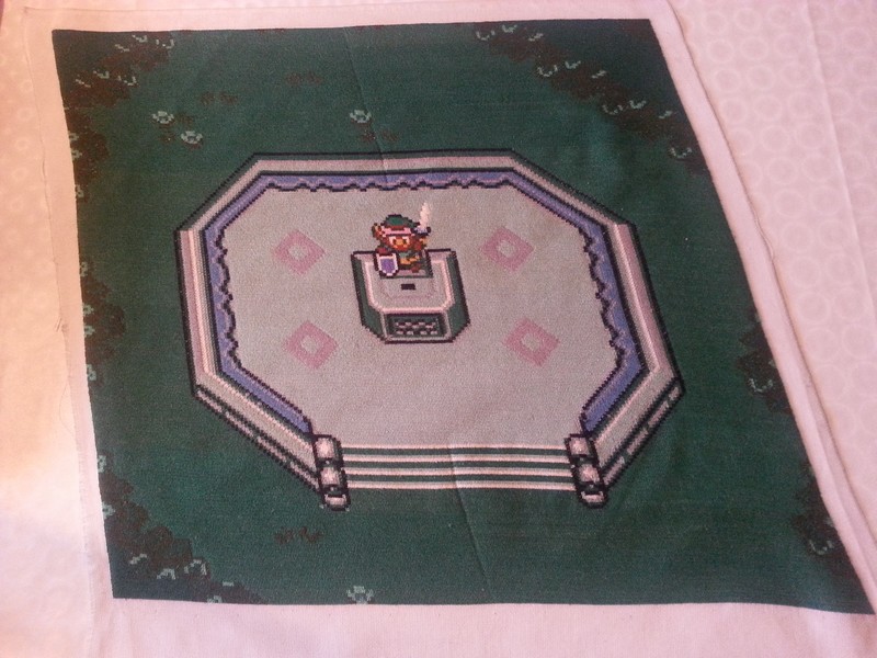 That's the whole thing after ironing