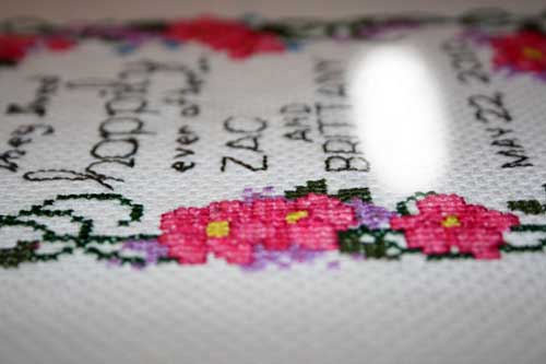 Close up.