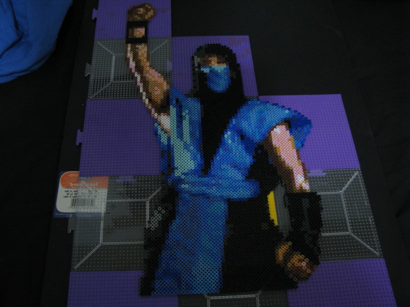 My first Super nintendo version of &quot;test your might&quot; Sub-Zero