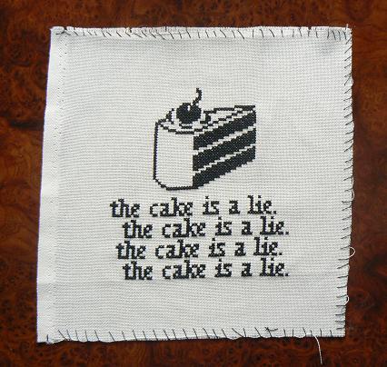 The Cake Is A Lie Small.JPG